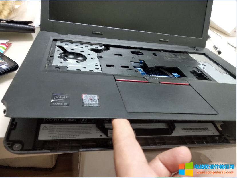 联想E450c笔记本拆机更换C壳步骤详细图解教程