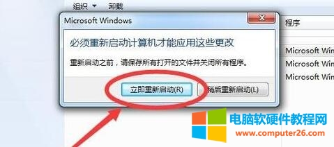 全部卸载完成后，点击“立即重新启动”就可以完美解决0x0000011b问题了。