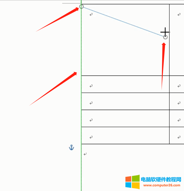 word表格中画一条斜线，然斜线两边写上字，而且字也要是斜着的？